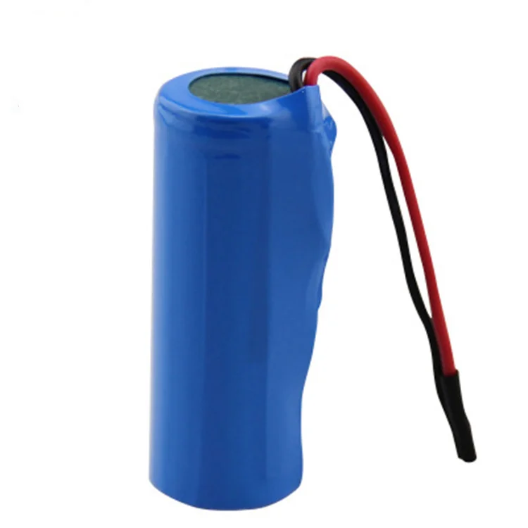 Great power rechargeable lithium ion battery ICR18500 3.7v for electronics devices