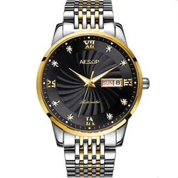 Лидер продаж, пользовательские водонепроницаемые Модные Роскошные Кварцевые часы в римском стиле, мужские часы из нержавеющей стали