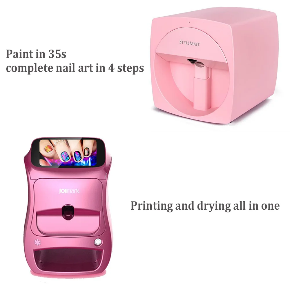  Портативный автомобильный рисунок для ногтей DIY fir Рисунок 3d цифровой лак Наклейка Рисование машина с чернильными картриджами