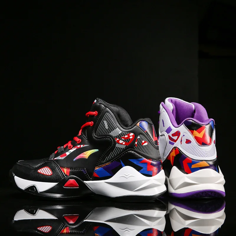 High Top Breathable ladies basketball shoes lightweight gents basketball shoe wholesale basketball shoe