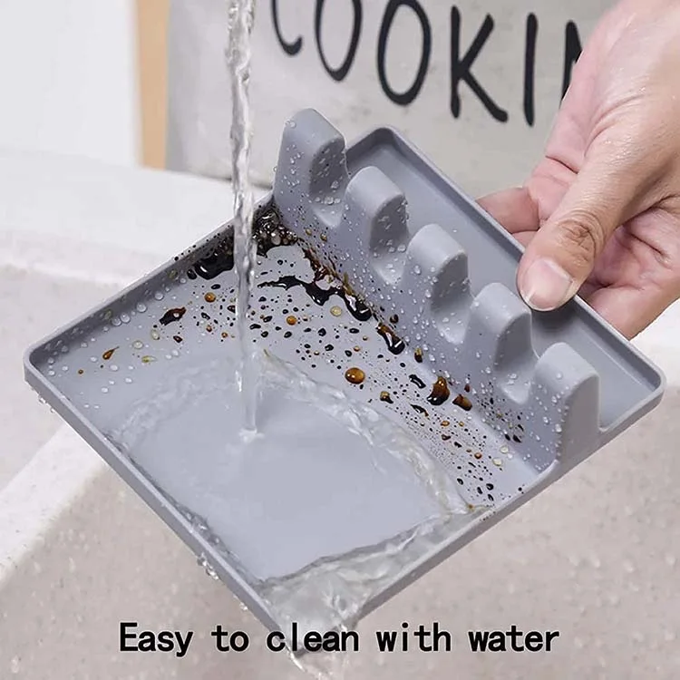 Custom Made Kitchen Utensil Holder Kitchen Silicone Spoon Rest