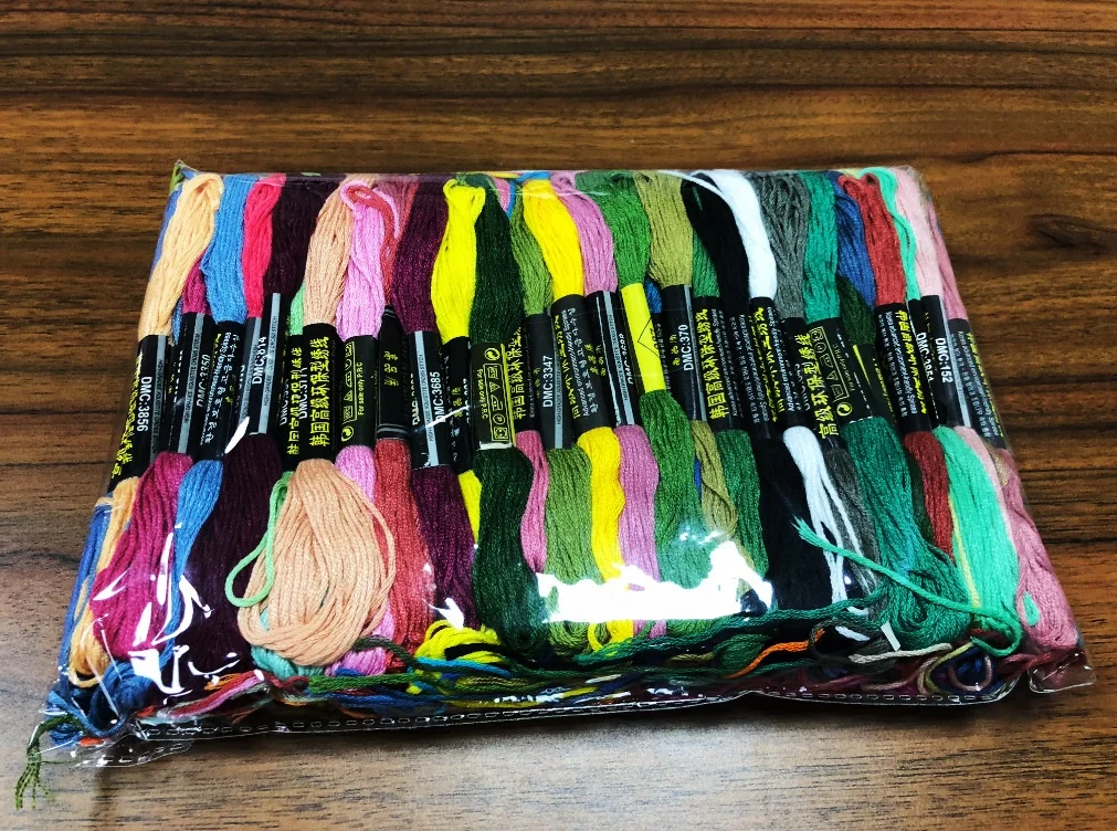 26S/2 *6 cotton  yarn count hand embroidery cross stitch  threads