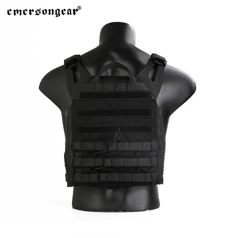  Модный полицейский жилет Emersongear для оптовиков черный тактический охотничий Molle