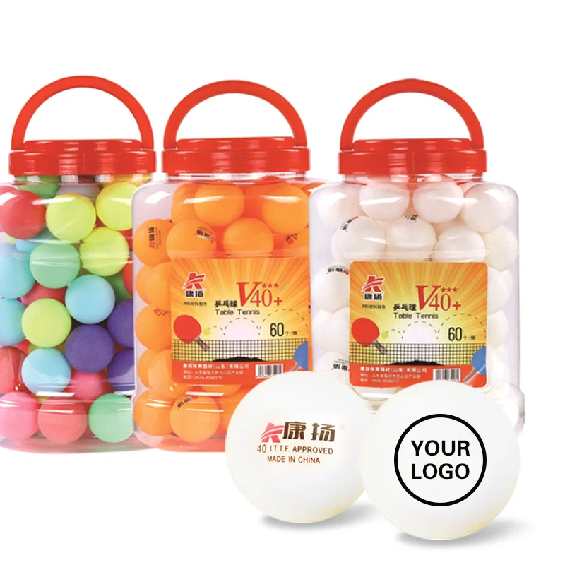 ITTF Approved ABS White 3 Star S40+ Table Tennis Balls Tournament Pingpong Balls