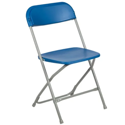 Factory outdoor portable customized simple aluminum HDPE metal folding camping lazy chair