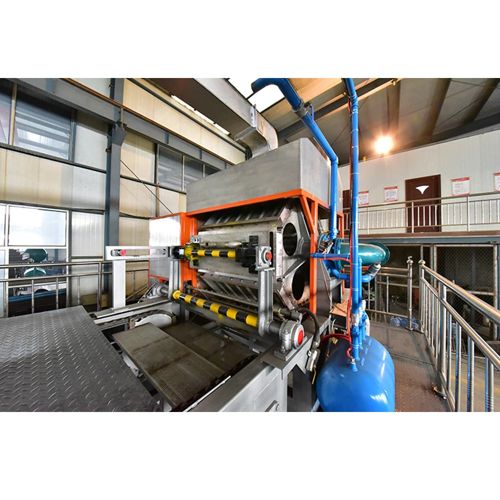 
used paper pulp molding machine for Waste Paper recycling/egg tray egg box cup tray production line4000pcs/hr 