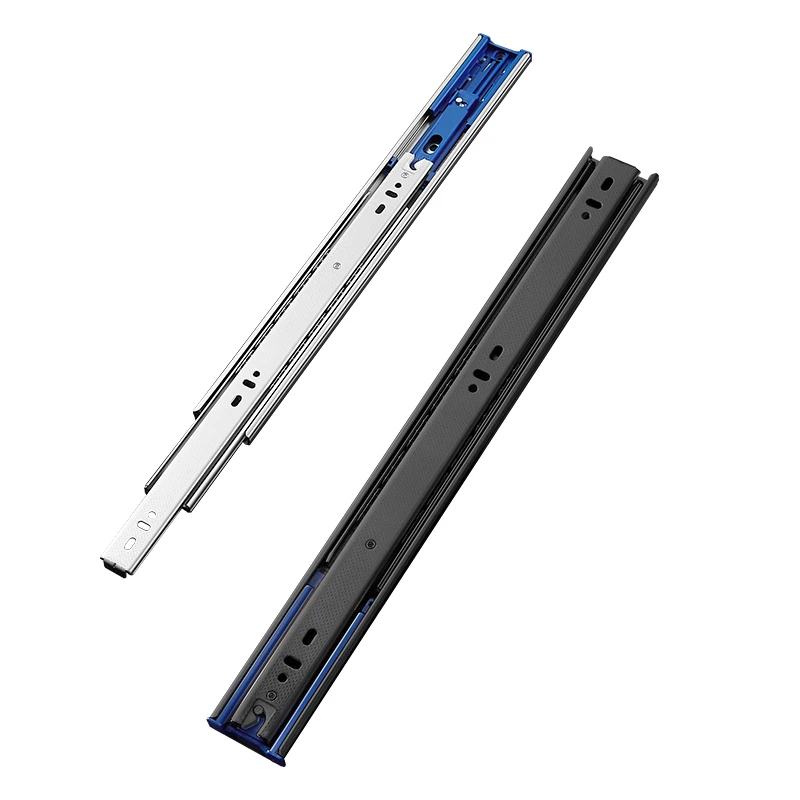 Soft Close Drawer Slide Furniture Cabinet Drawer Slides Rail Push To Open Drawer Furniture Accessories Hardware