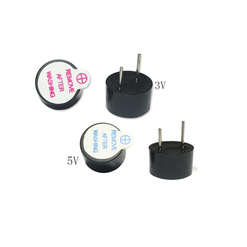 Good price Sound buzzer 12V piezo electronic transducer system 80dB 14mm small buzzer