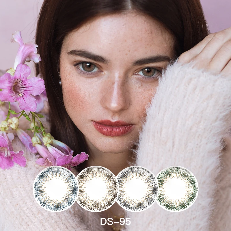 DS-85 Miiemo Blue Brown Gray Green Color Lens Hot Selling Color Contact Lens Wholesale Price Monthly Contact New Arrival