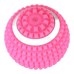 Free Custom lacrosse balls Electric Vibrating Cork Yoga Massage Roller Ball