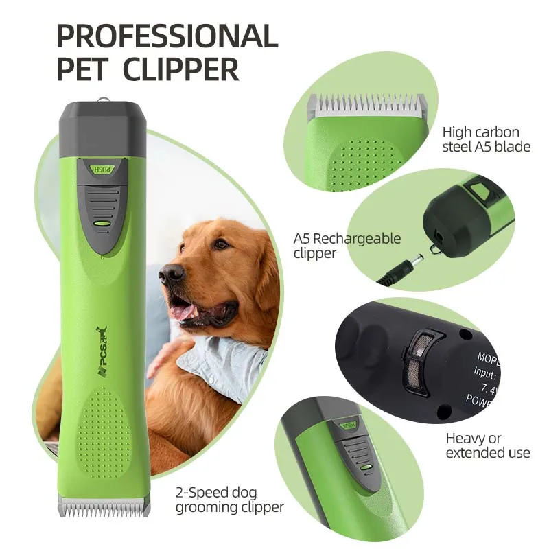 Pet Hair Clipper Home Pet Trimmer Dog Cat Hair Catting Machine Electric Grooming A5 Dog Hair Clippers