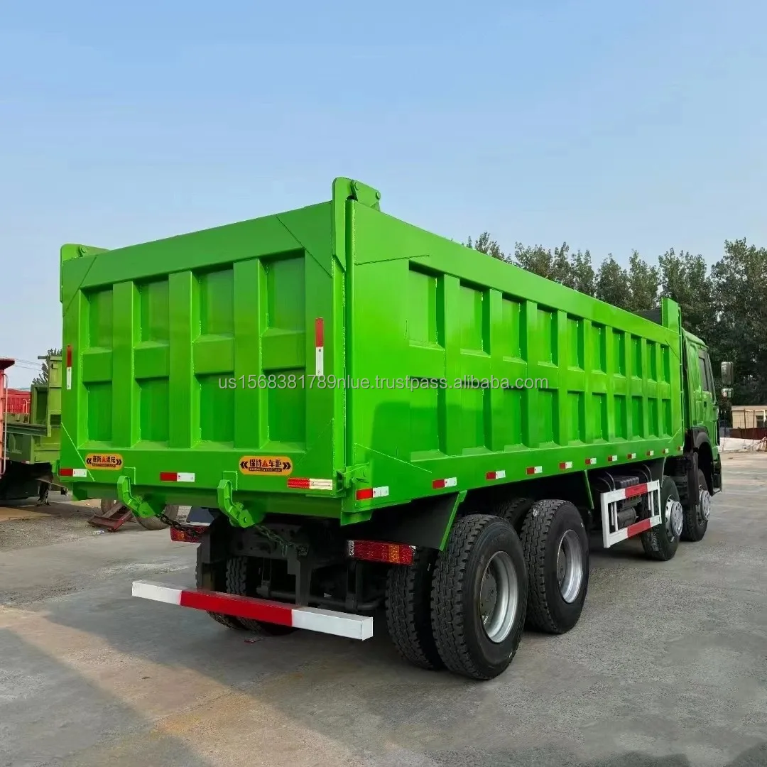 Хорошее состояние 371hp Howo 10 Wheeler тяжелый грузовик с ручным управлением Weichai 30 тонн Подержанный самосвал низкая цена распродажа