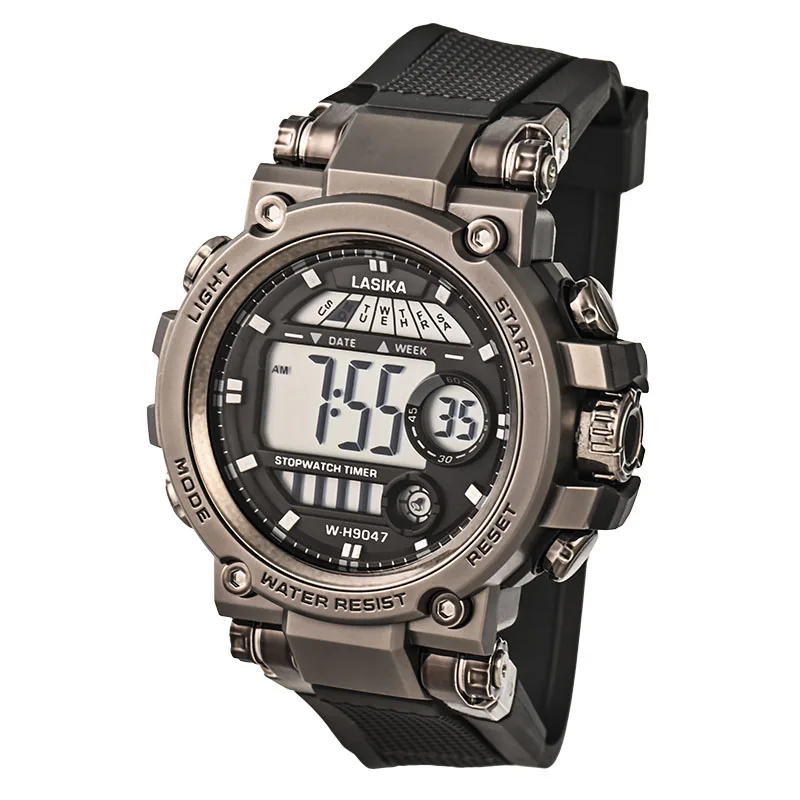 LASIKA  Hot Sell Waterproof Digital Watch Children Fashionable electronic watch unisex multifunctional waterproof luminous watch