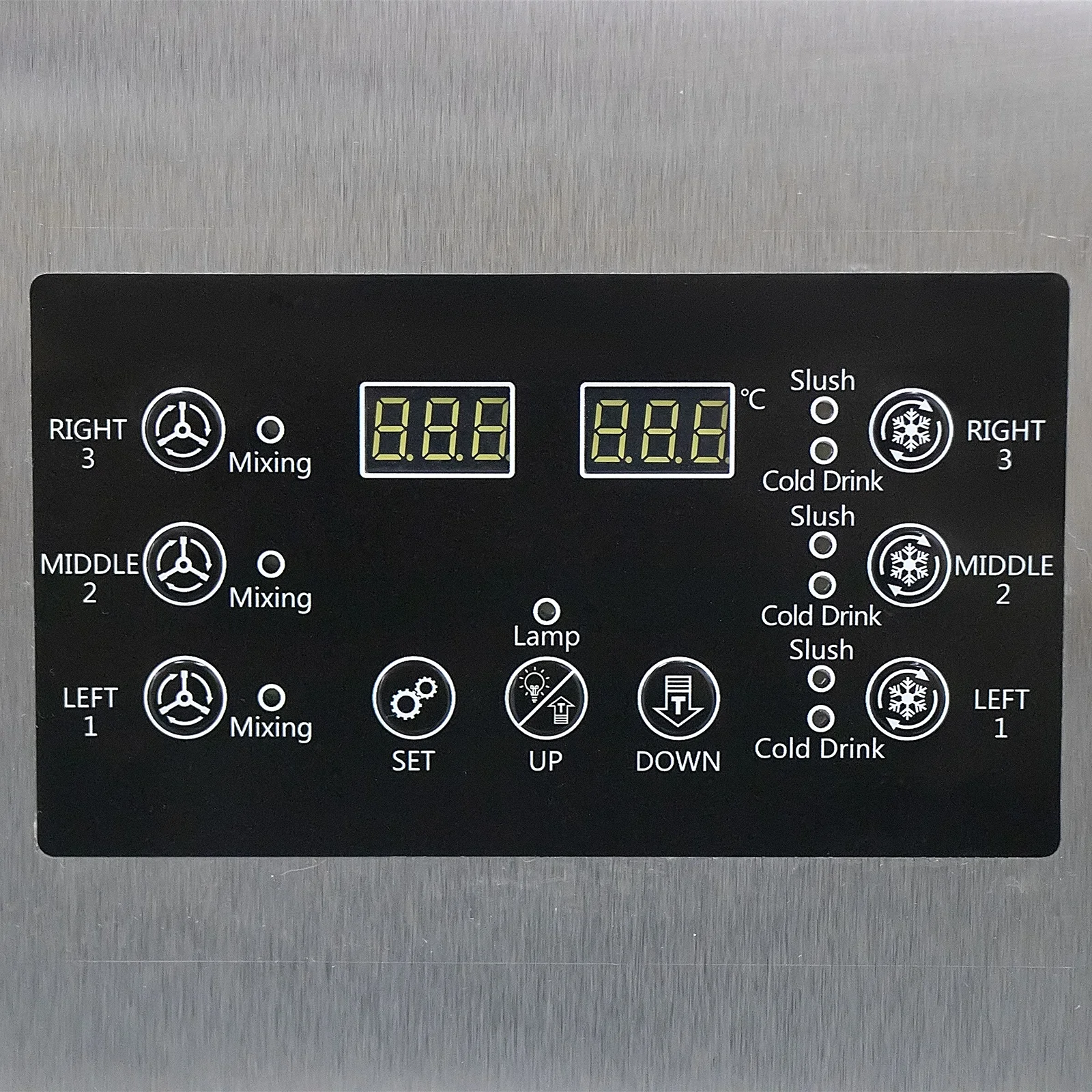 Commercial Factory Price 15l*2 Drink Slush Machine Control Snow Melting Machine