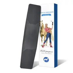 Gentle Grooming Brush Original for Horses Dogs 6-in-1 Shedding Massage