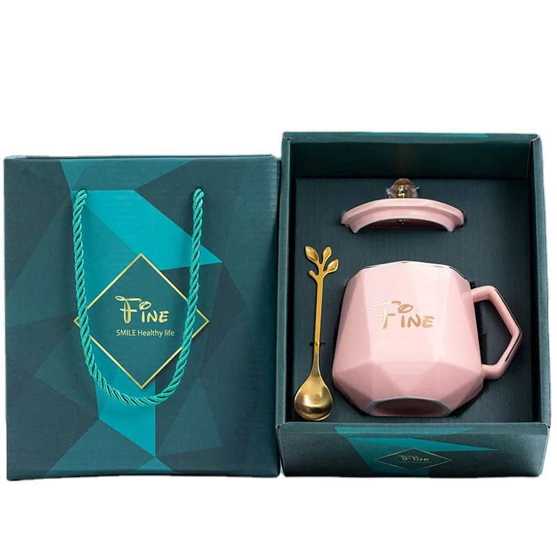 Multi-Options Corporate Promotional Gift Items Mug Spoon Set For Promotional Business Giveaway