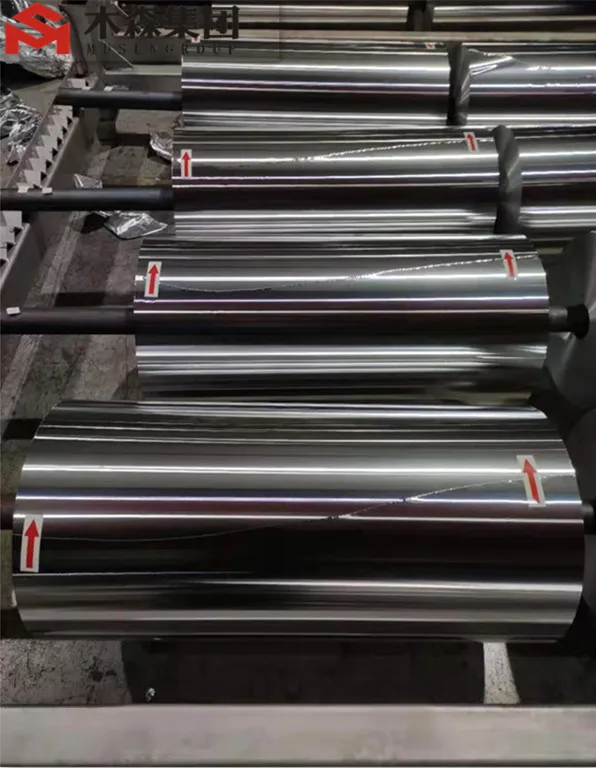 Supply jumbo roll pure aluminum foil for heat resistance self adhesive aluminum foil tape