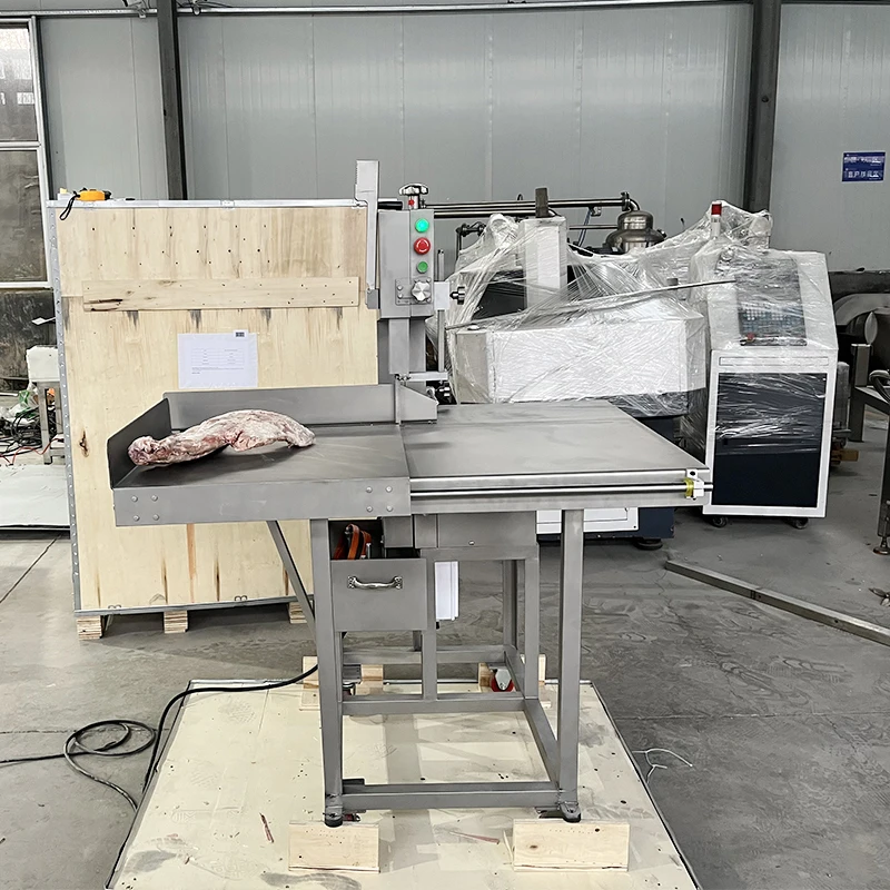 Stainless Steel Commercial Meat Bone Saw Machine Meat and Bone Cut Butcher Band Saw Machine