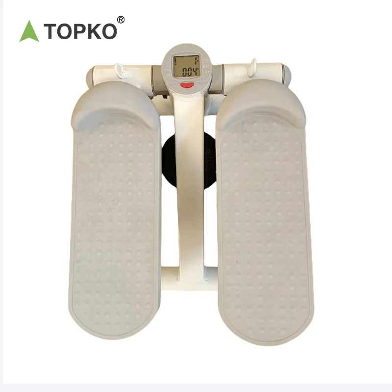 TOPKO popular home fitness aerobic mini stepper with elastic rope exercise machine