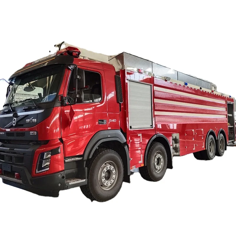 China CIMC official fire truck manufacturer emergency rescue fire Truck for sale