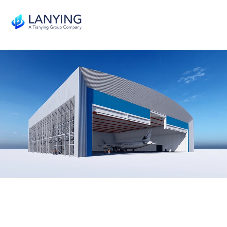 CSAW47.1CSAA660 certified steel structure metal storage building aircraft hangars industrial prefabricated warehouse workshop