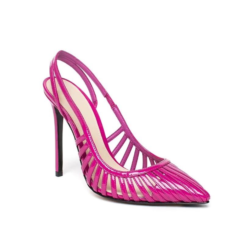 2021 MEIJIALI High Heel Shoes Slip On Women Pump Dress Shoes for Lady