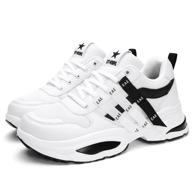 
Jinjiang China Manufacturer Casual Sport Best Quality Mesh Upper Sport Shoes 