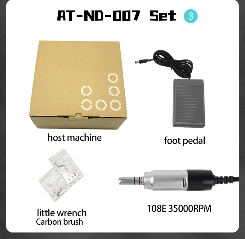 2028 80W 45000rpm SH37LN handpiece Dental laboratory cheaper than marathon saeyang frezarka marathon 3 champion white + h200