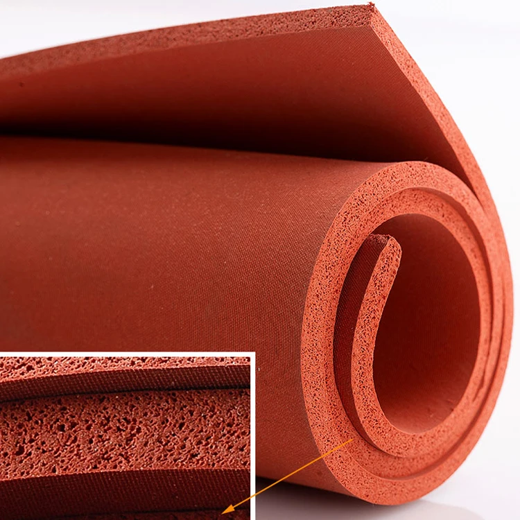 High quality 3mm Black SBR EPDM foam rubber sheet