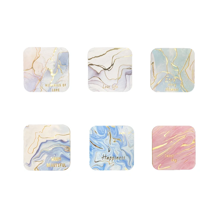 RTS  New Arrival  Square Acrylic Drink Coaster Holder