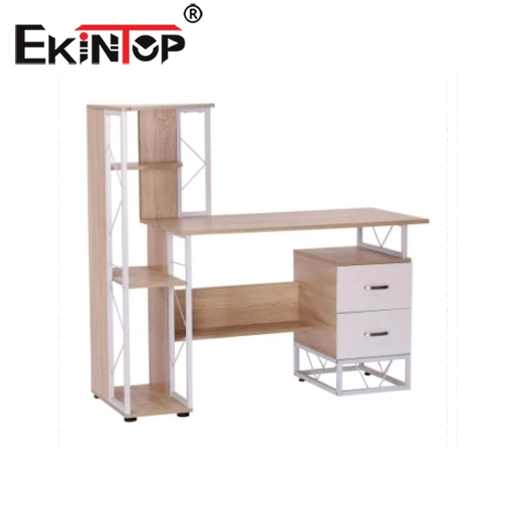 low price half round used computer desk(T1210)