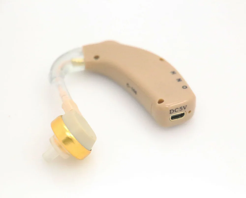 BTE Ear Aids Sound Amplifier Invisible Tube Digital China Mini Hearing Aid