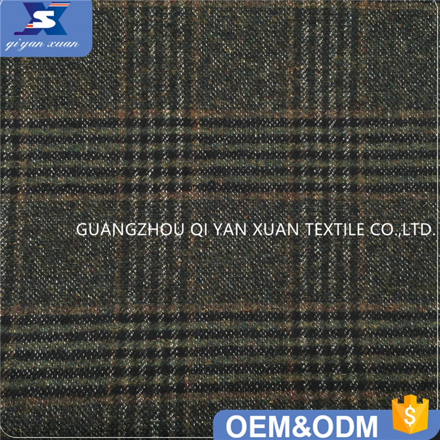 Оптовая продажа, 10% шерсть, 90% полиэстер, составной клетчатый дизайн, текстурированный костюм, мужской костюм, Блейзер, ткань для зимы