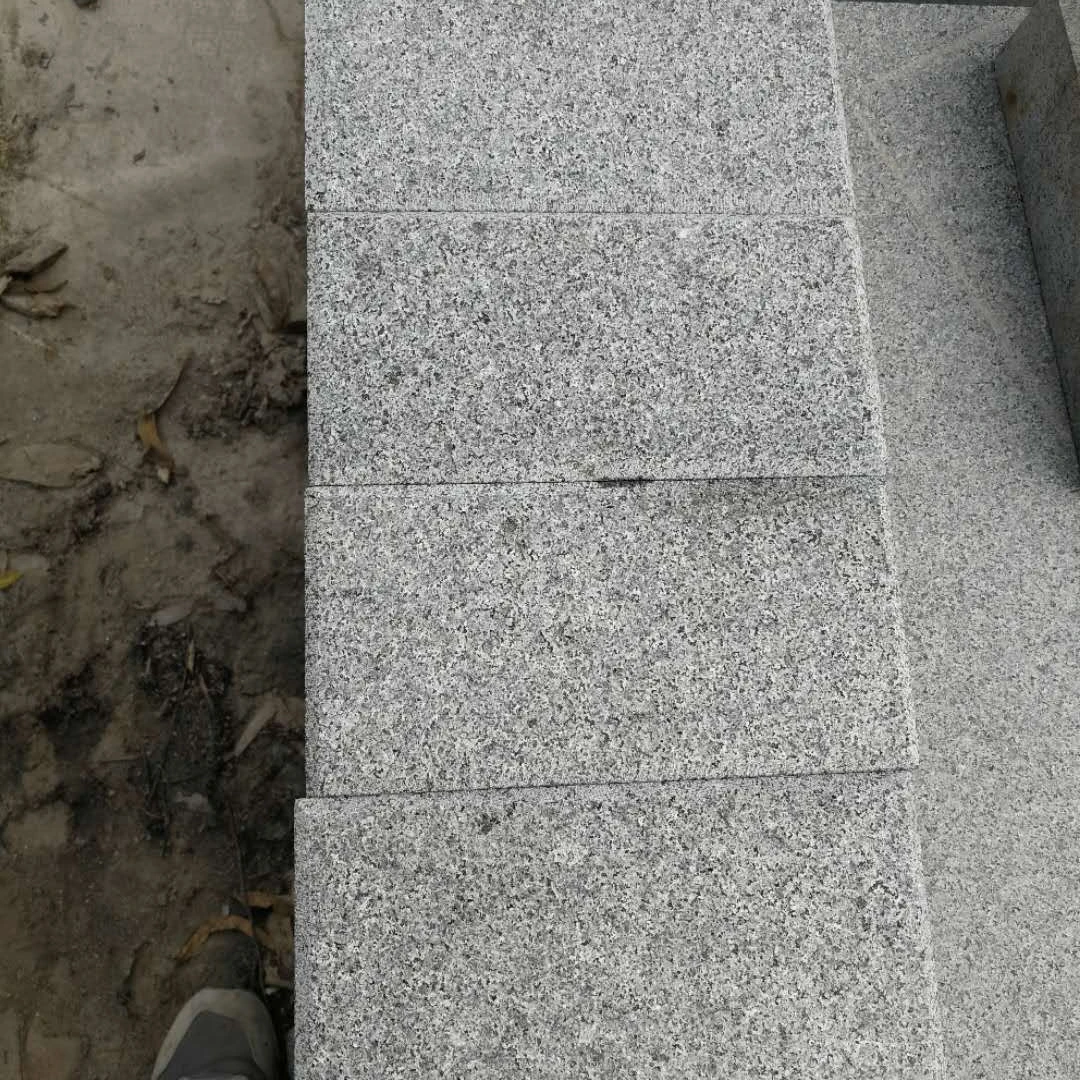 Customize Shape Fan Granite Pavers G654 10x10x10 Cubic Cheap Price Driveway Paving Stone for Sale