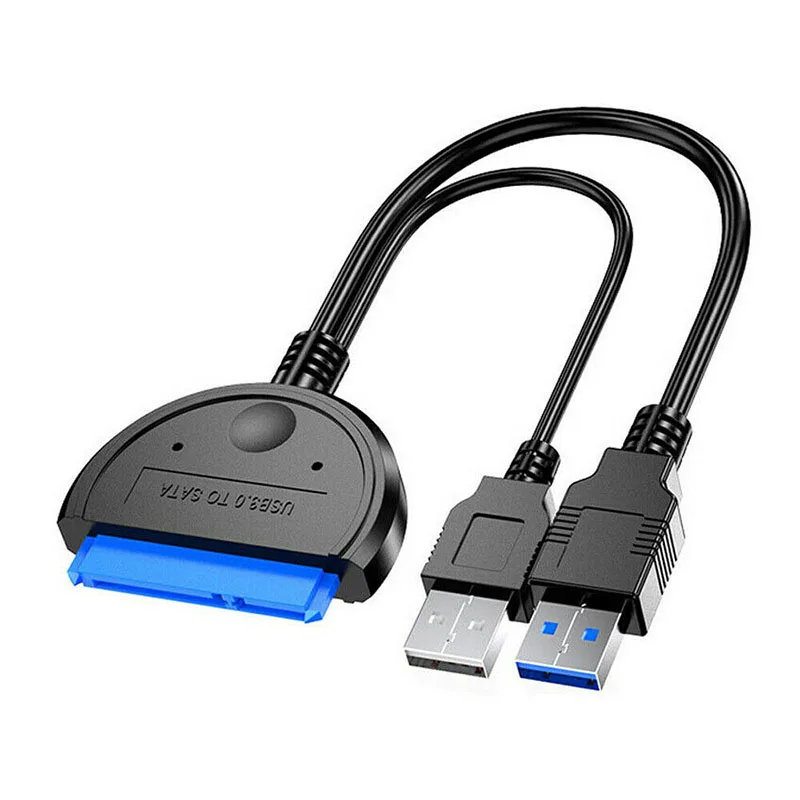 
Doonjiey USB 3.0 to 2.5' HDD SSD SA TA III Hard Drive Adapter Cable 22 pin with power supply Up To 6 Gbps usb to sa ta 