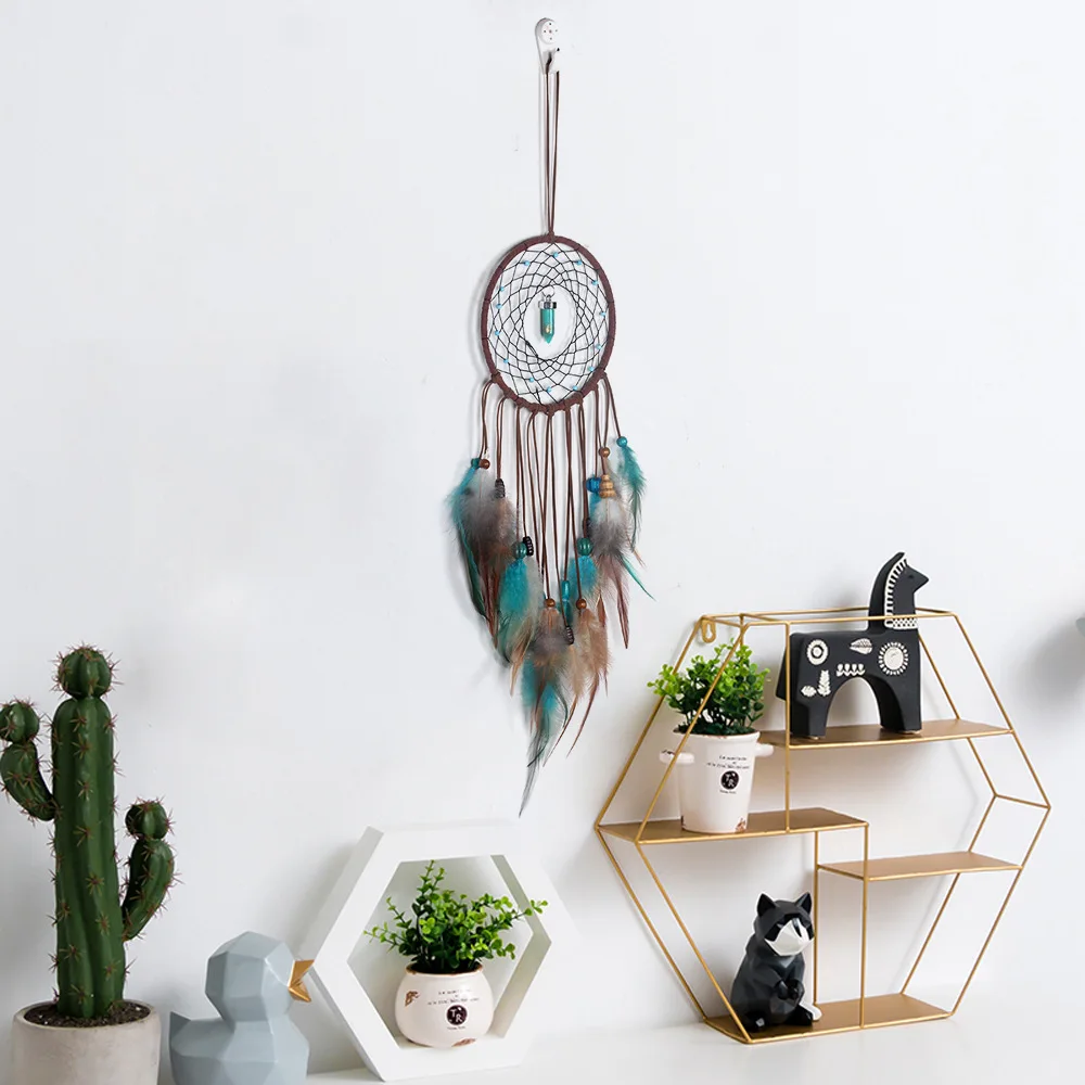 Handmade Car Pendant Accessories Bedroom Home Decor Dreamcatcher Hanging Decoration Small Dream Catchers