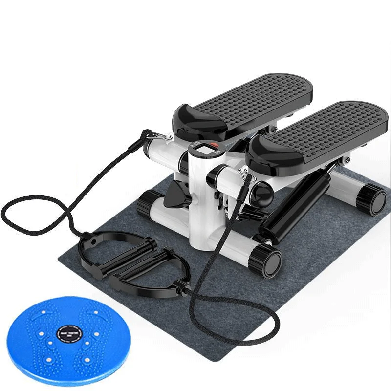 Home Aerobic Fitness Equipment Stepper Treadmill Mini Exercise Stepper With Resistance Bands