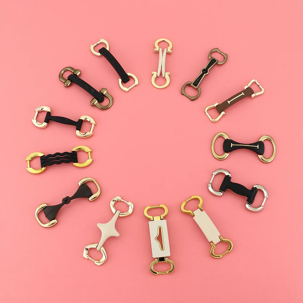 Fashion Zinc Alloy Combined Buckle for Shoes DIY Bag Garment Decorative Buckle Metal Shoes Buckles Accessories