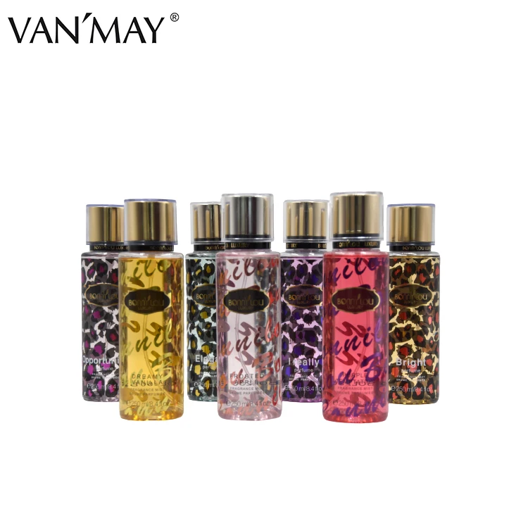 Custom body mist perfumes original body spray parfum for women body spray