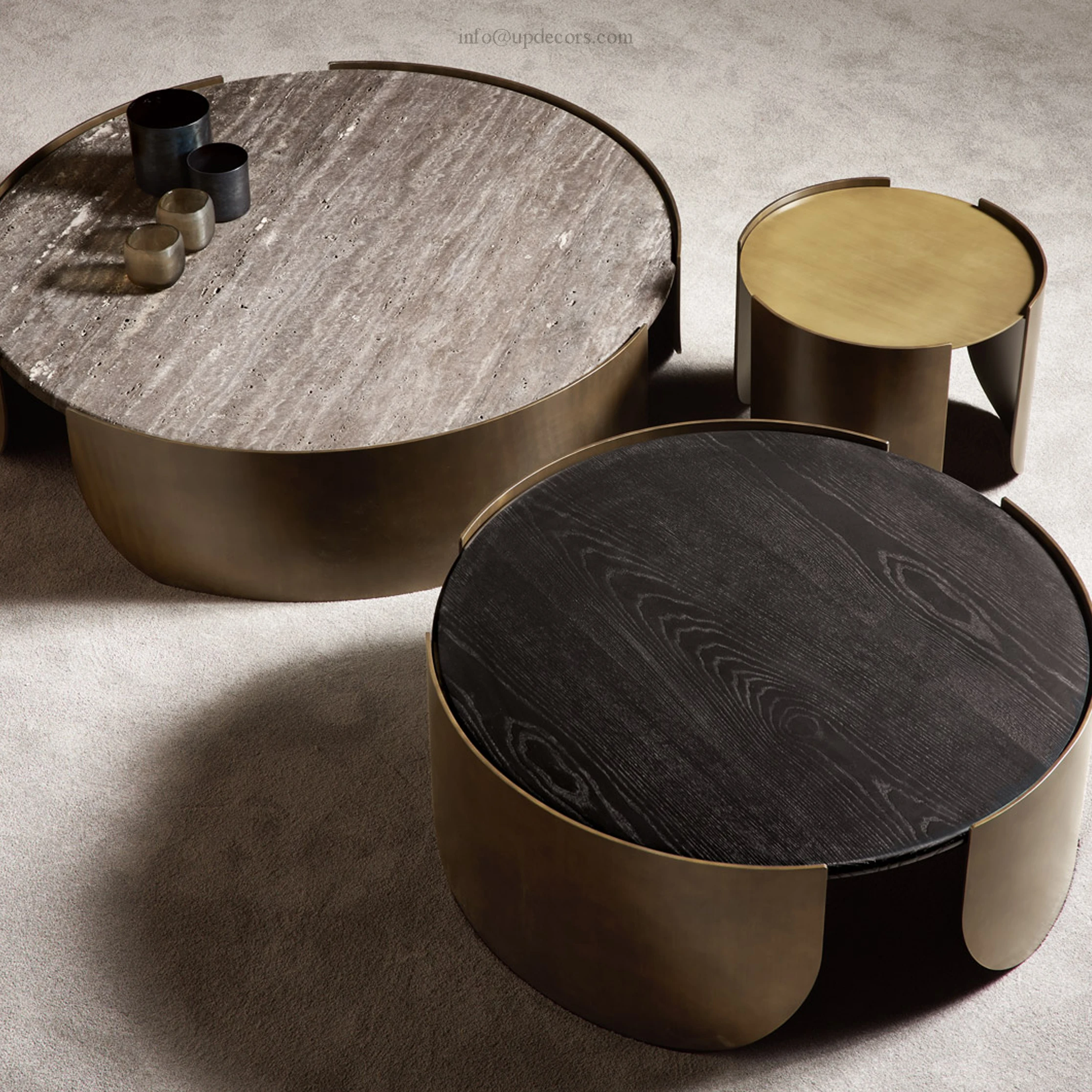 Top hot sale Italian design Luxury Coffee Table Marble Top Coffee Table For Living Room furniture