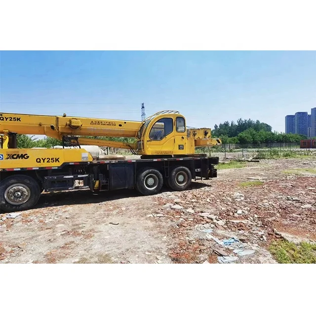 25 tons  Cheap price of energy-saving environmental protection of China second-hand truck crane