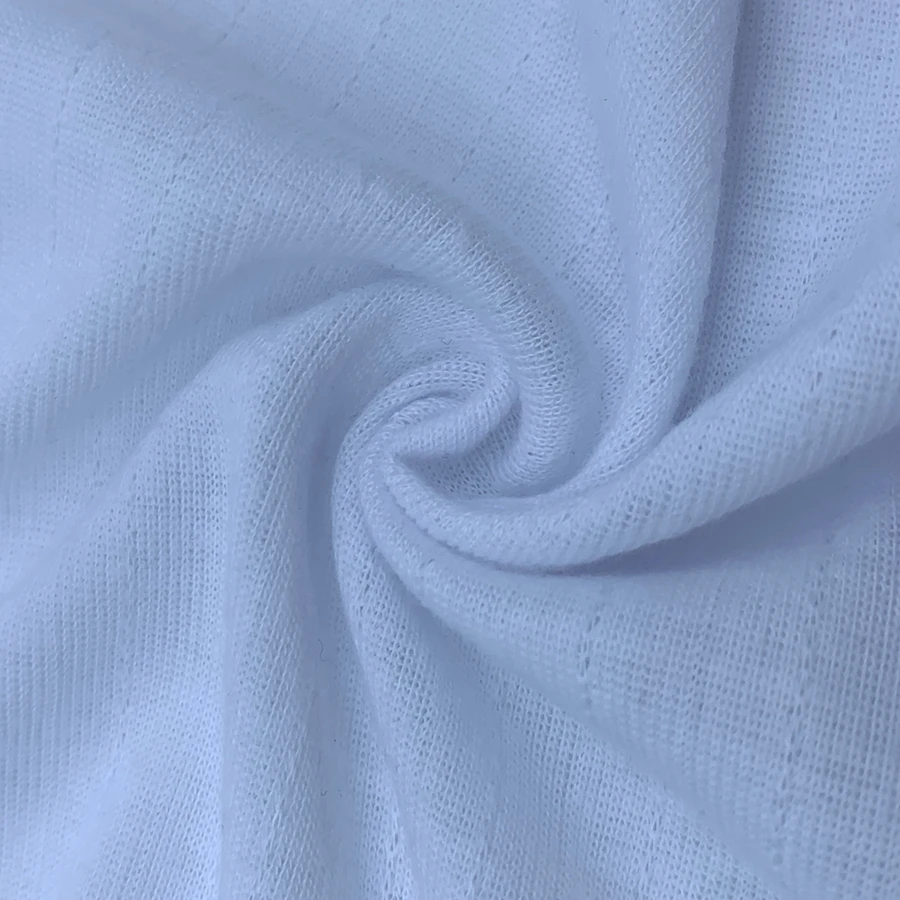 High quality ribbed 96/4 polyester spandex 200gsm knit 1*1 soft polyester rib fabric for loungewear tops