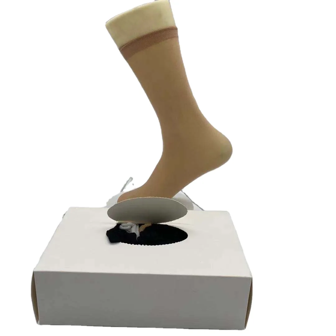 20 Cm Natural Length 144 Pieces=72 Pairs Per Box Men Women Unisex One Time Trying On Boots Socks Disposable Foot Stockings