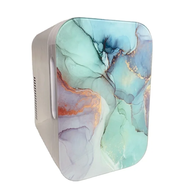 10L Beauty Mini Refrigerator Car Fridges for Cosmetics with Glass Door Mini Fridge