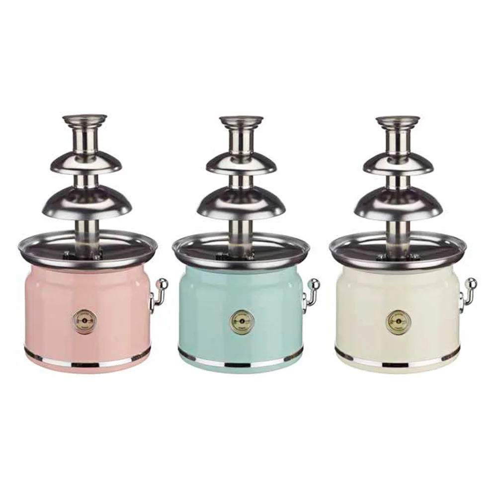 2021 New Electric 3-Tier Stainless Steel Chocolate Fountain Chocolatemelting pot chocolate fountain machine commercial