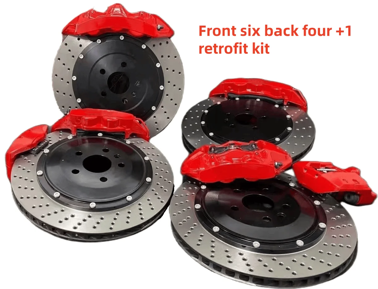 GT6 Front six back four +1 caliper set for Lynk & Co Zeekr Alfaromeo Hummer Janice ideal Tesla BYD NIO Geely