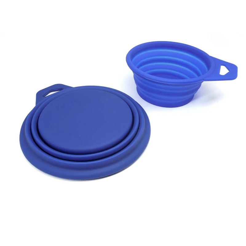 Высококачественная миска для домашних животных, роскошная Складная Силиконовая кормушка для здорового питания, для собак и кошек