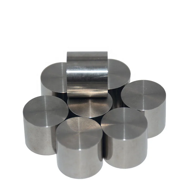 WNiFe rod heavy tungsten alloy cylinder counterweight for Pinewood Derby