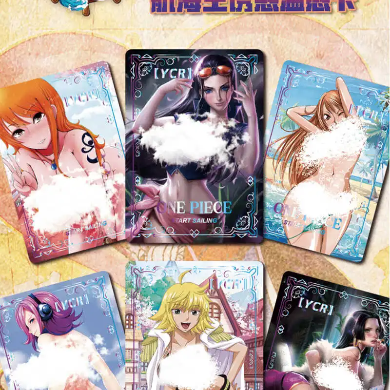 Luffy Nami Zoro Robin Wholesale OnePieces Card toriyama akira  Bounty Card Animation detective Collection ACG Cards Toy Gift