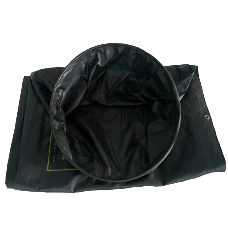 Customized flexible round black high pressure coal mine ventilation air vent duct